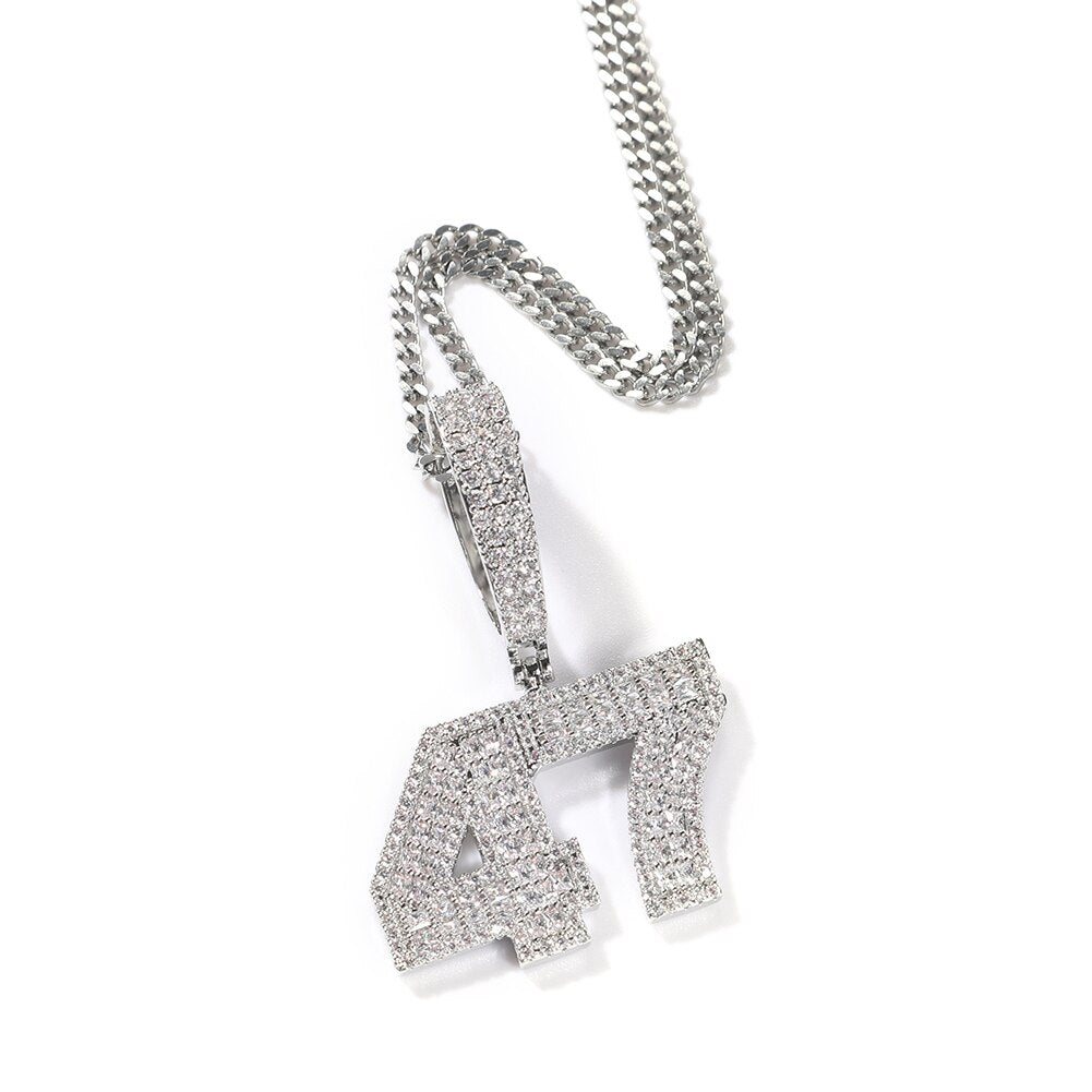 Varsity Personalized Name Pendant