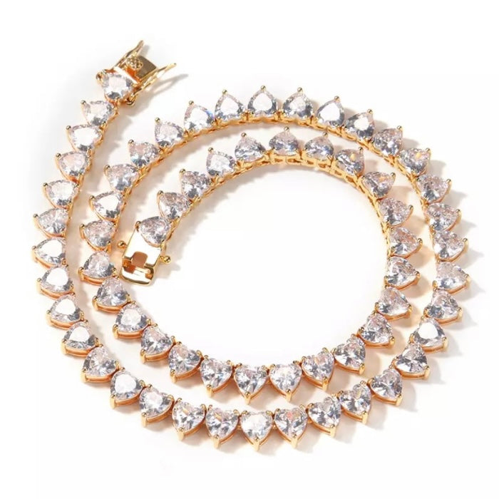 Amor Tennis Necklace