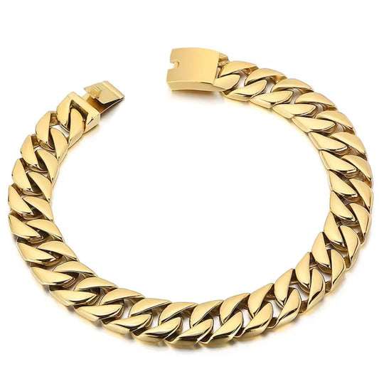 Plain jane | 20mm cuban necklace
