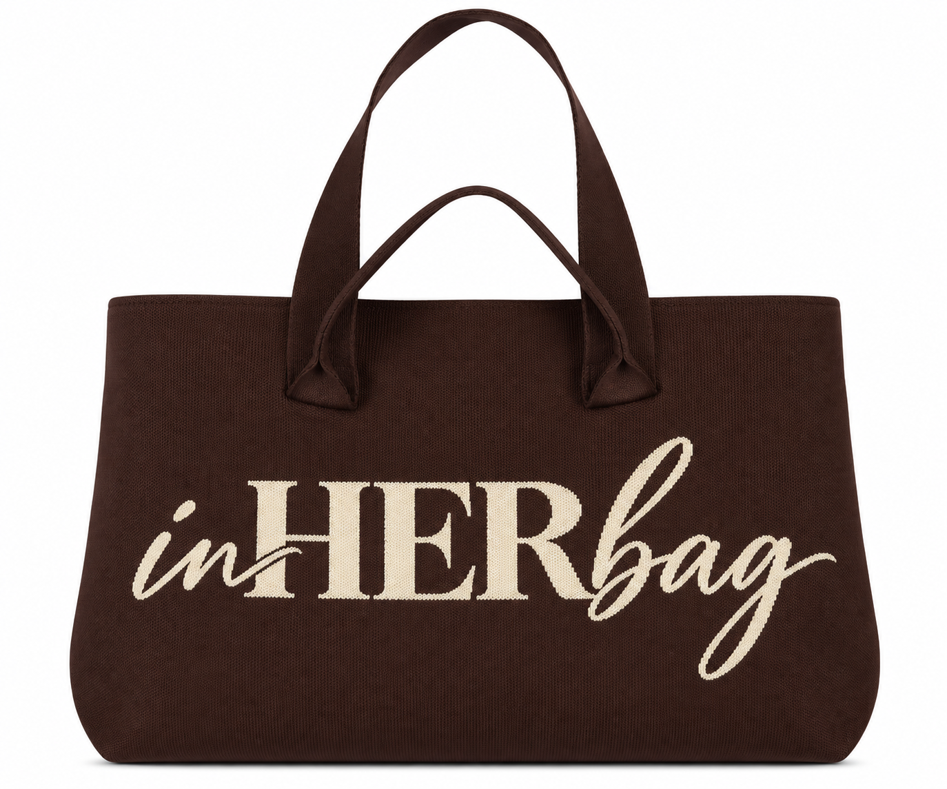 Espresso | HER knit tote