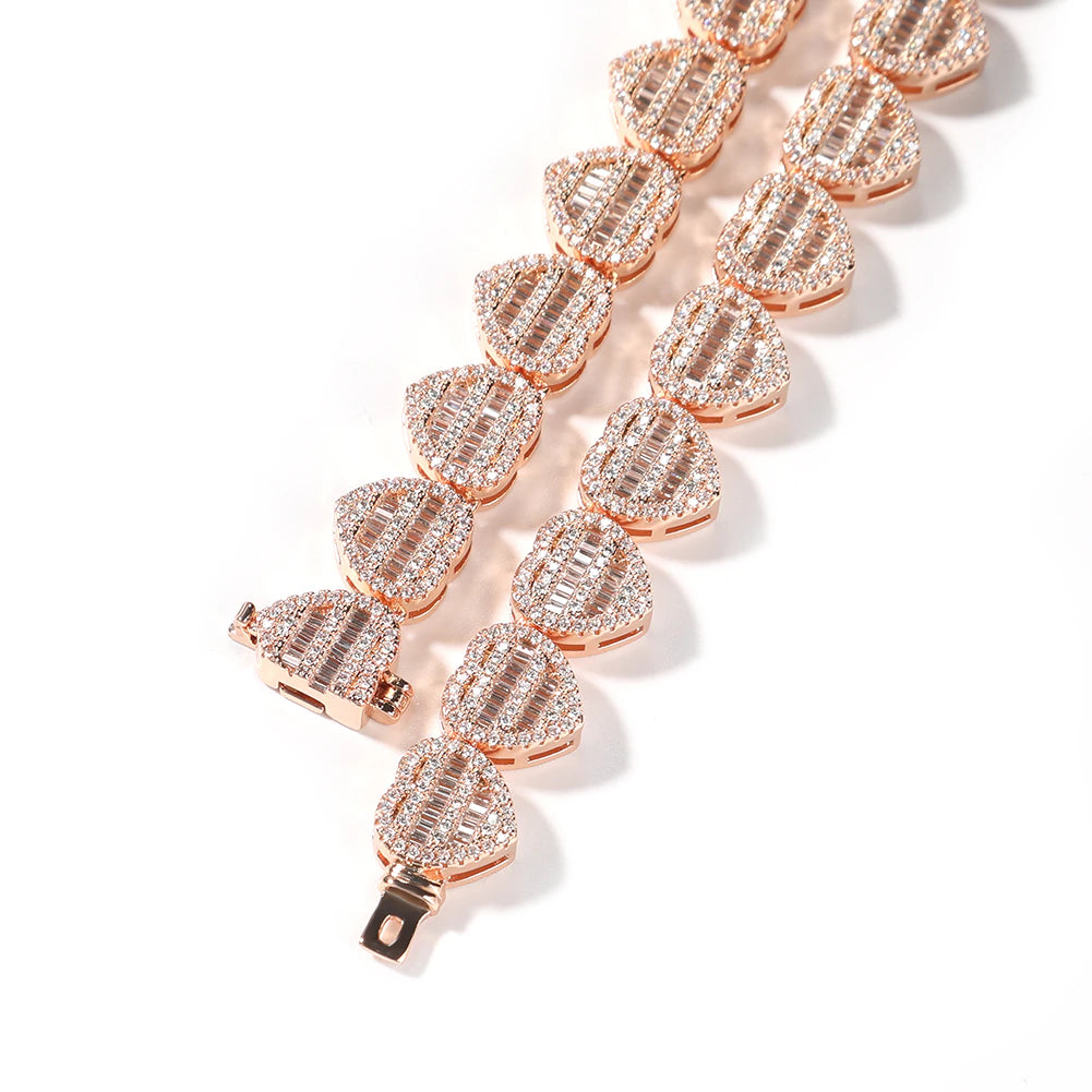 Cupid Crushed Baguette Bracelet