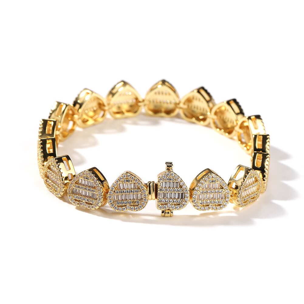 Cupid Crushed Baguette Bracelet