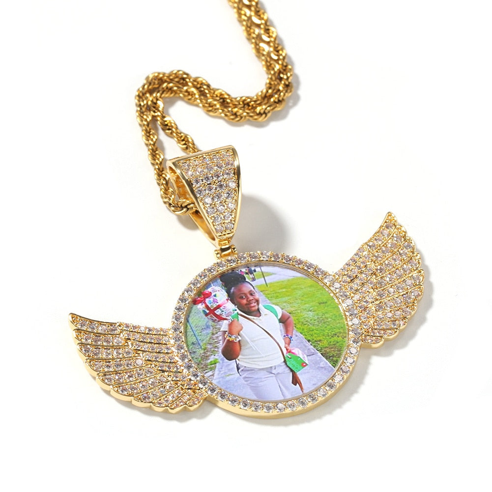 Angel Photo Pendant