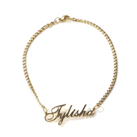 Personalized Name Anklet