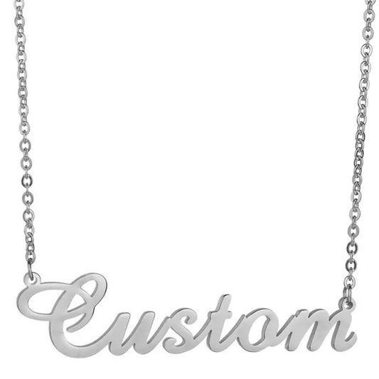 Stainless Steel Personalized Necklace