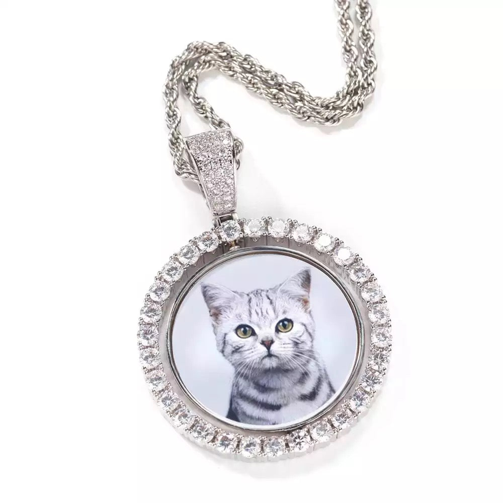 Classic Rotation Photo Pendant