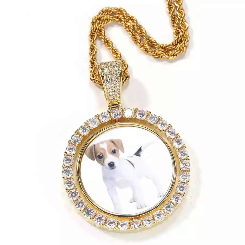 Classic Rotation Photo Pendant